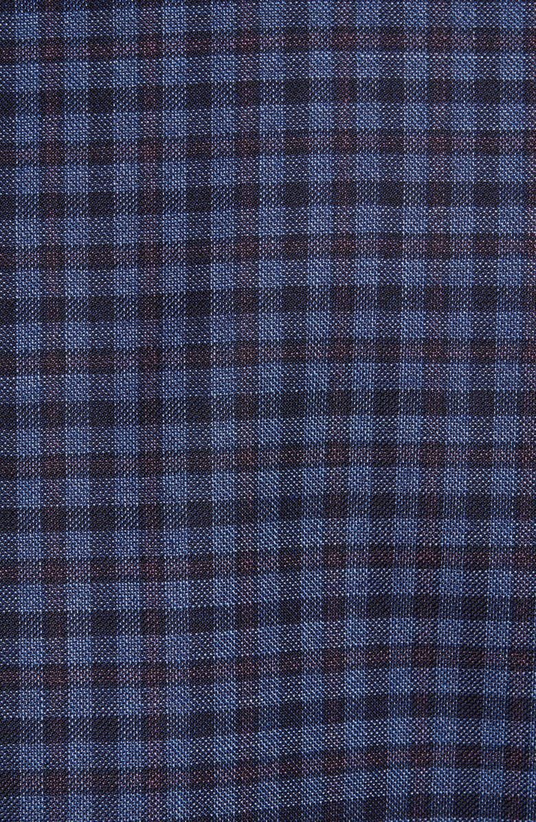 David Donahue Connor Classic Fit Check Wool Sport Coat, Alternate, color, 