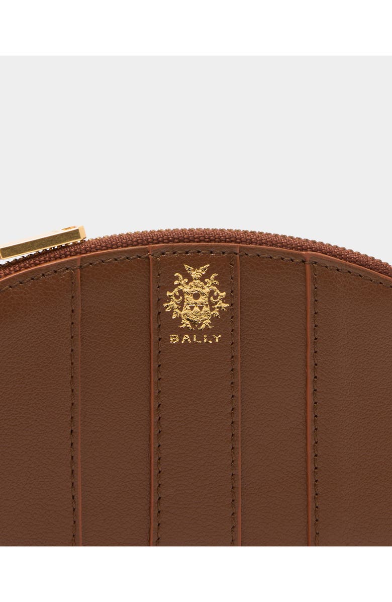 Bally Signature Coin Purse, Alternate, color, Brown