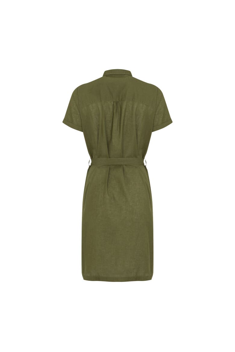 Rema Shirt Dress, Alternate, color, Four Leaf Clover