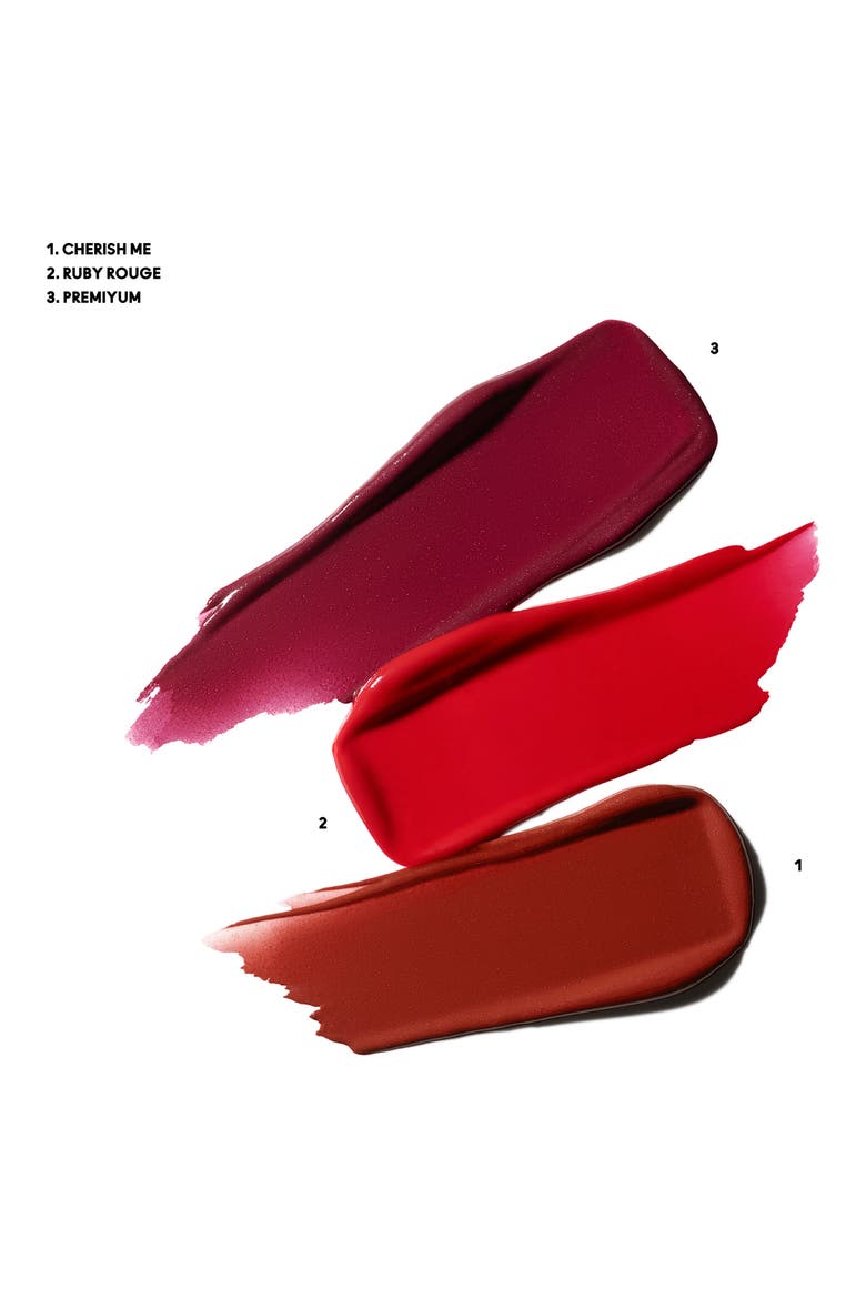 Everyday Luxury Mini Lustreglass Lipstick Trio Holiday Gift Set $45 Value, Alternate, color, RED