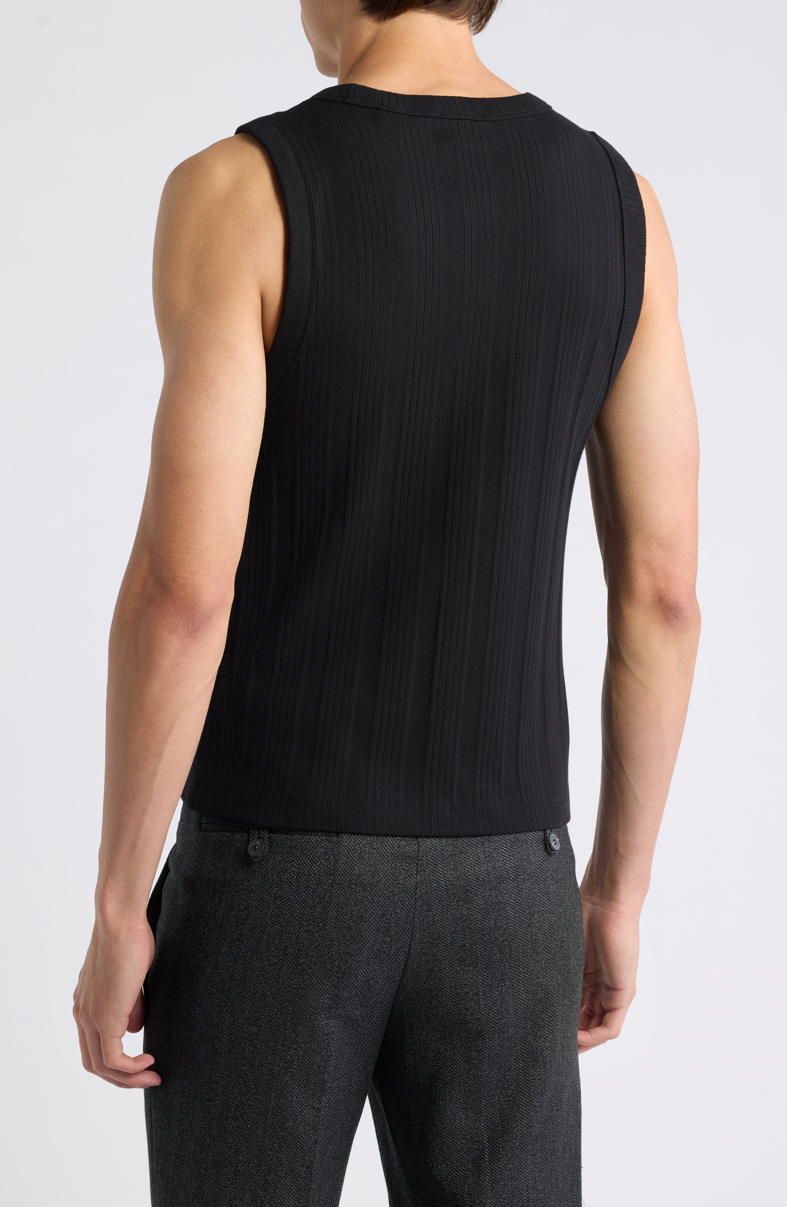 BOSS Dapito Stretch Cotton Tank (Men) | Nordstrom