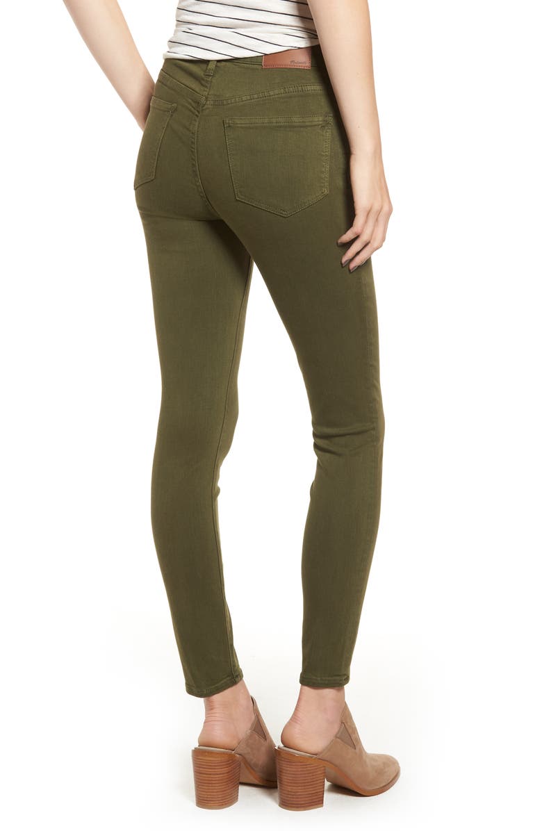 Madewell High Waist Skinny Jeans, Alternate, color, 