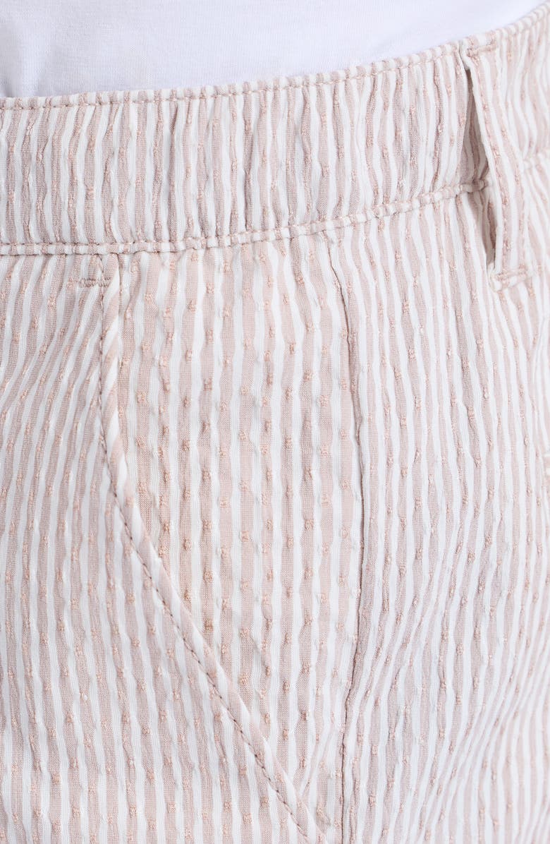 Robert Graham Fornillo Stripe Woven Shorts, Alternate, color, Khaki