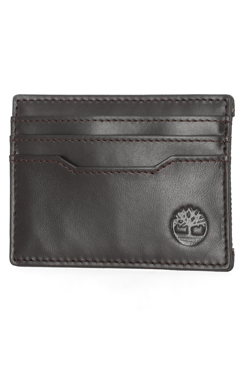 Magnetic Card Wallet, Alternate, color, BROWN