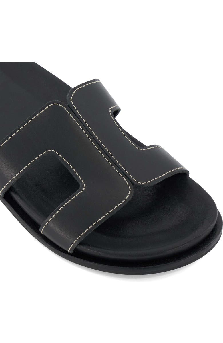 Dune London Loupa Sandal, Alternate, color, Black