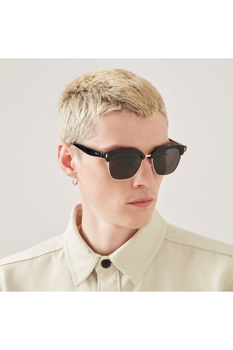 Rowan Bio Acetate Sunglasses, Alternate, color, Black