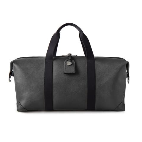 Medium Clipper Leather Duffel