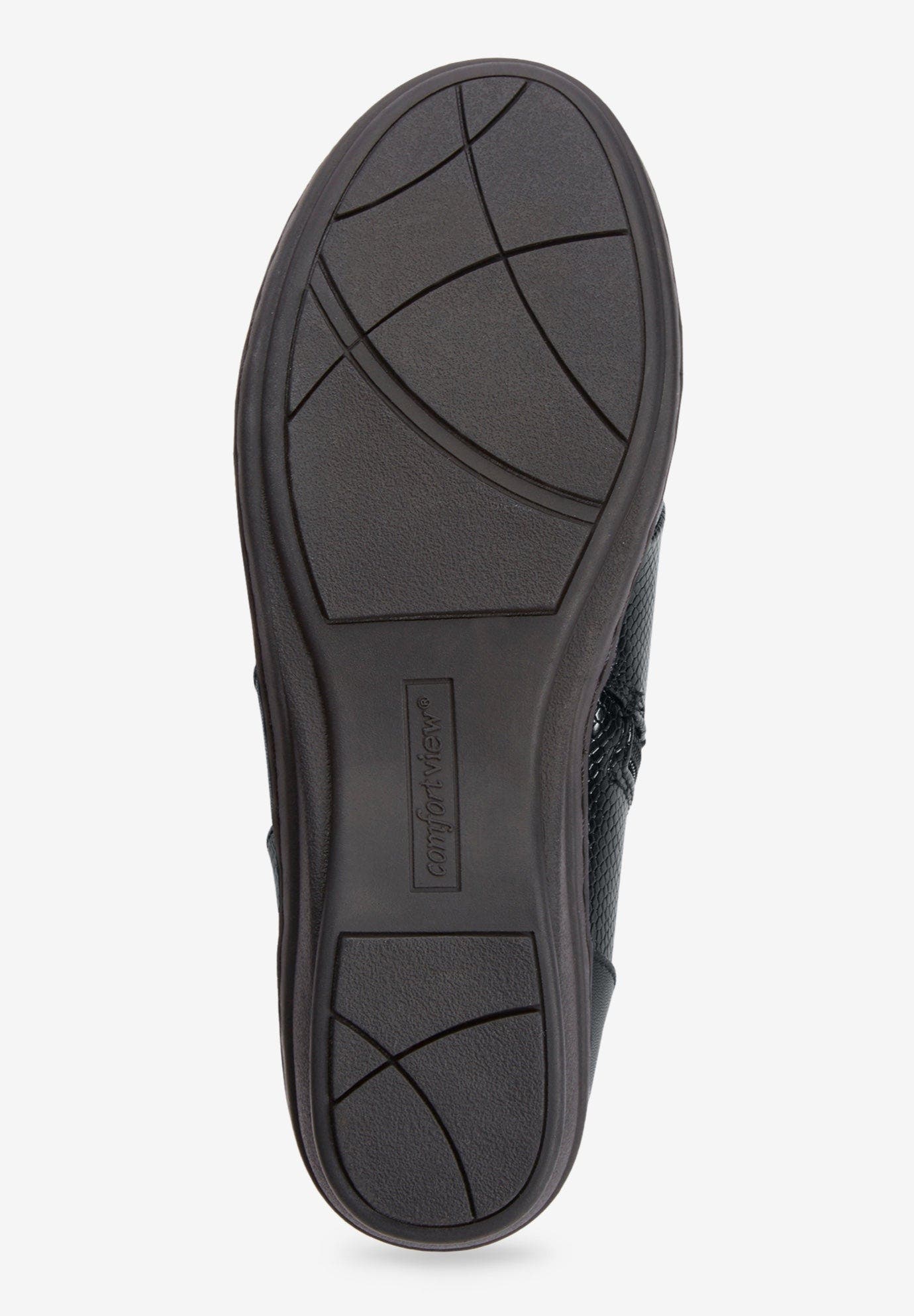 Comfortview The Jolene Bootie, Alternate, color, Black