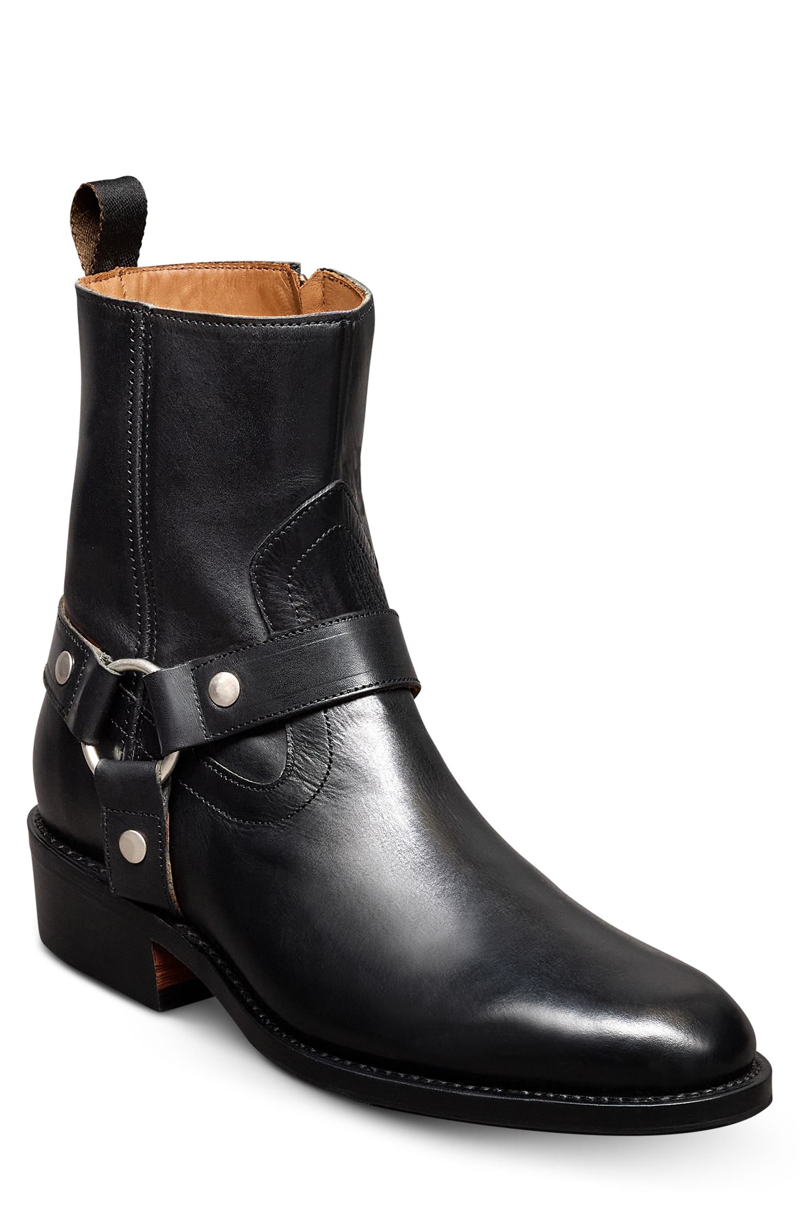 Allen Edmonds Durango Harness Boot, Main, color, Black