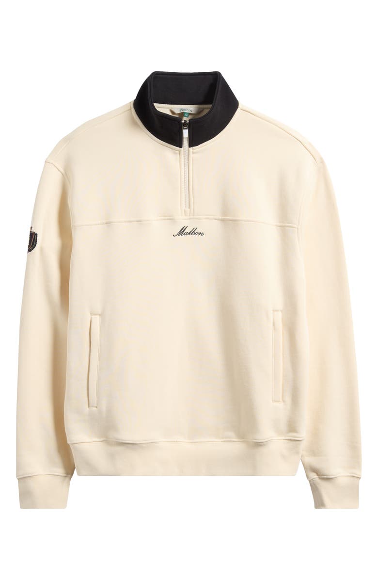 Malbon Golf Milton Quarter Zip Pullover, Alternate, color,