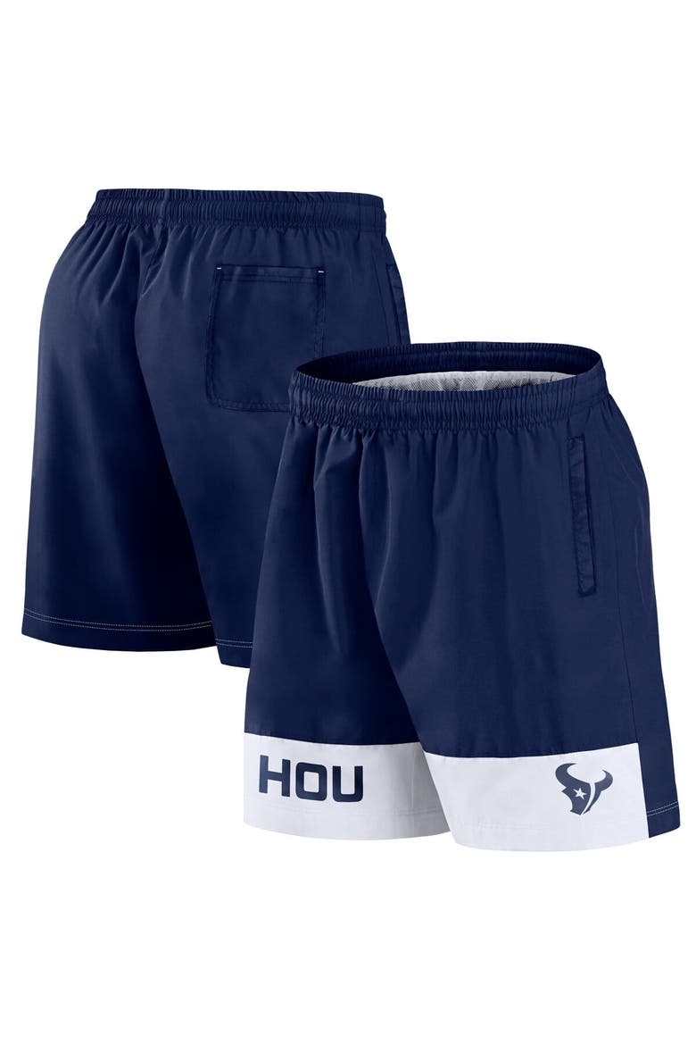 Men's Fanatics Navy Houston Texans Elements Shorts, Main, color, Navy