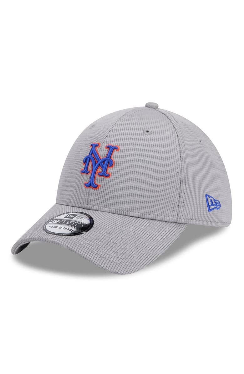 New Era Men's New Era Gray New York Mets Active Pivot 39THIRTY