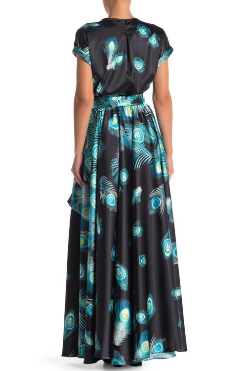 Meghan La Jasmine Maxi Dress In Black