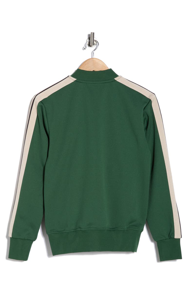 Palm Angels Classic Logo Track Jacket, Alternate, color, Green/White