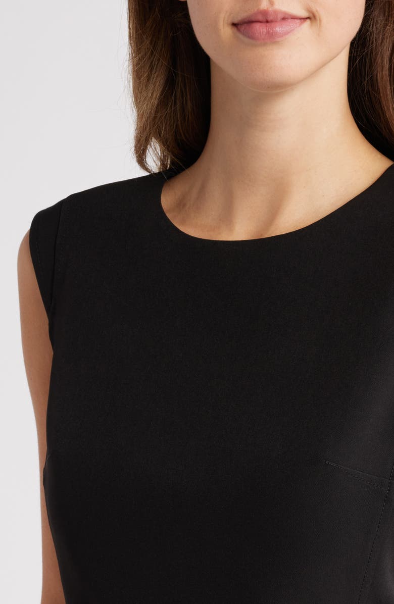 Anne Klein Ruffle Hem Sheath Dress, Alternate, color, 