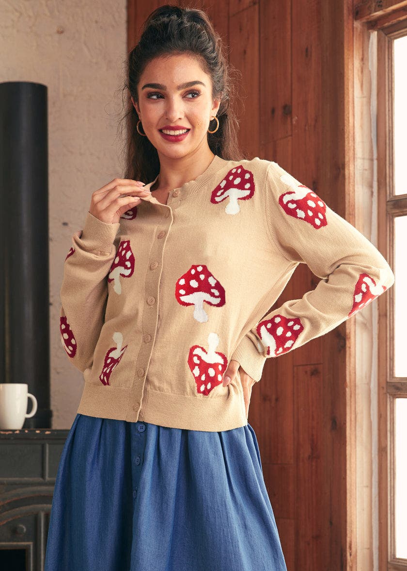 ModCloth Old Soul Classic Cardigan (Women) | Nordstrom