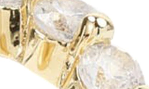 Melinda Maria Baby She's An Icon Huggie Hoop Earrings In Goldhite