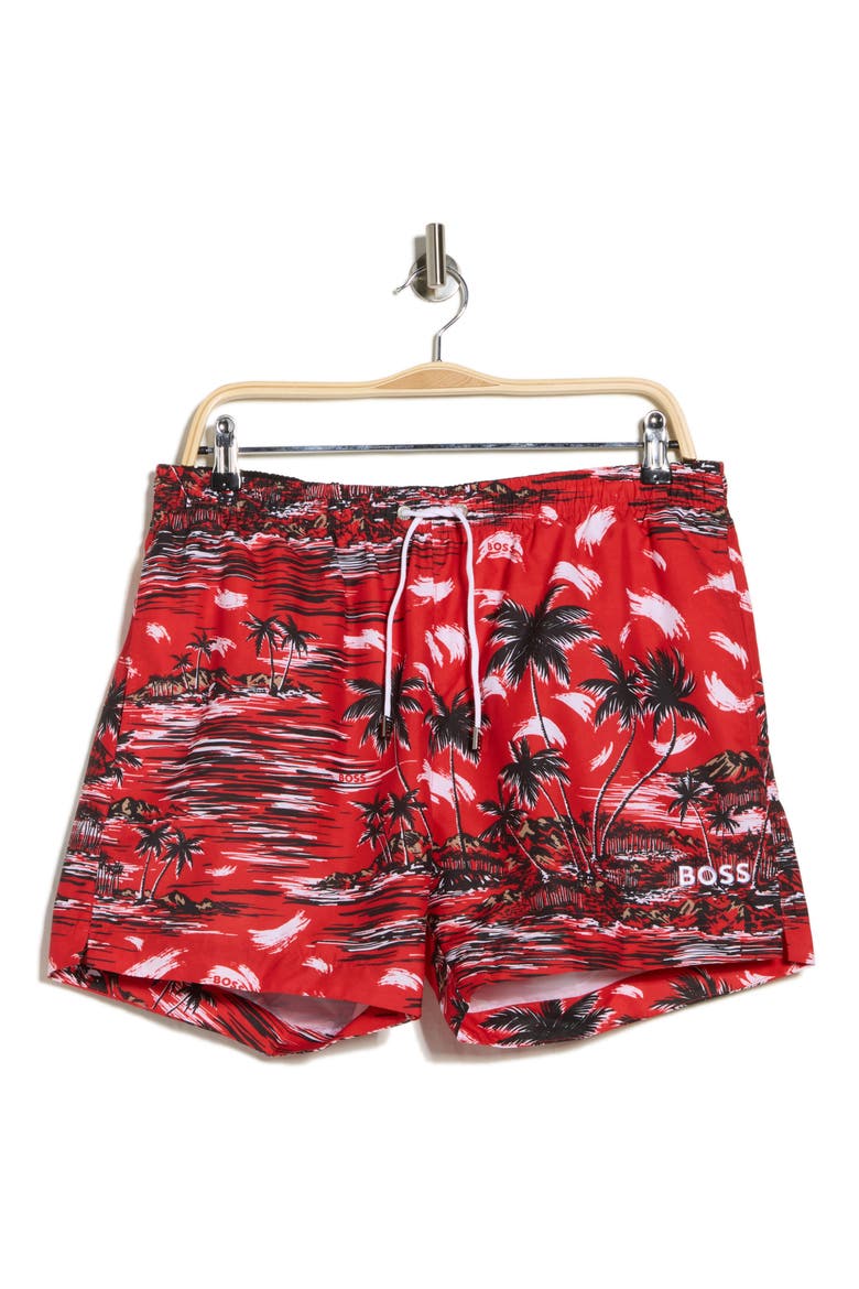 Springfish Swim Trunks, Alternate, color, BT RD