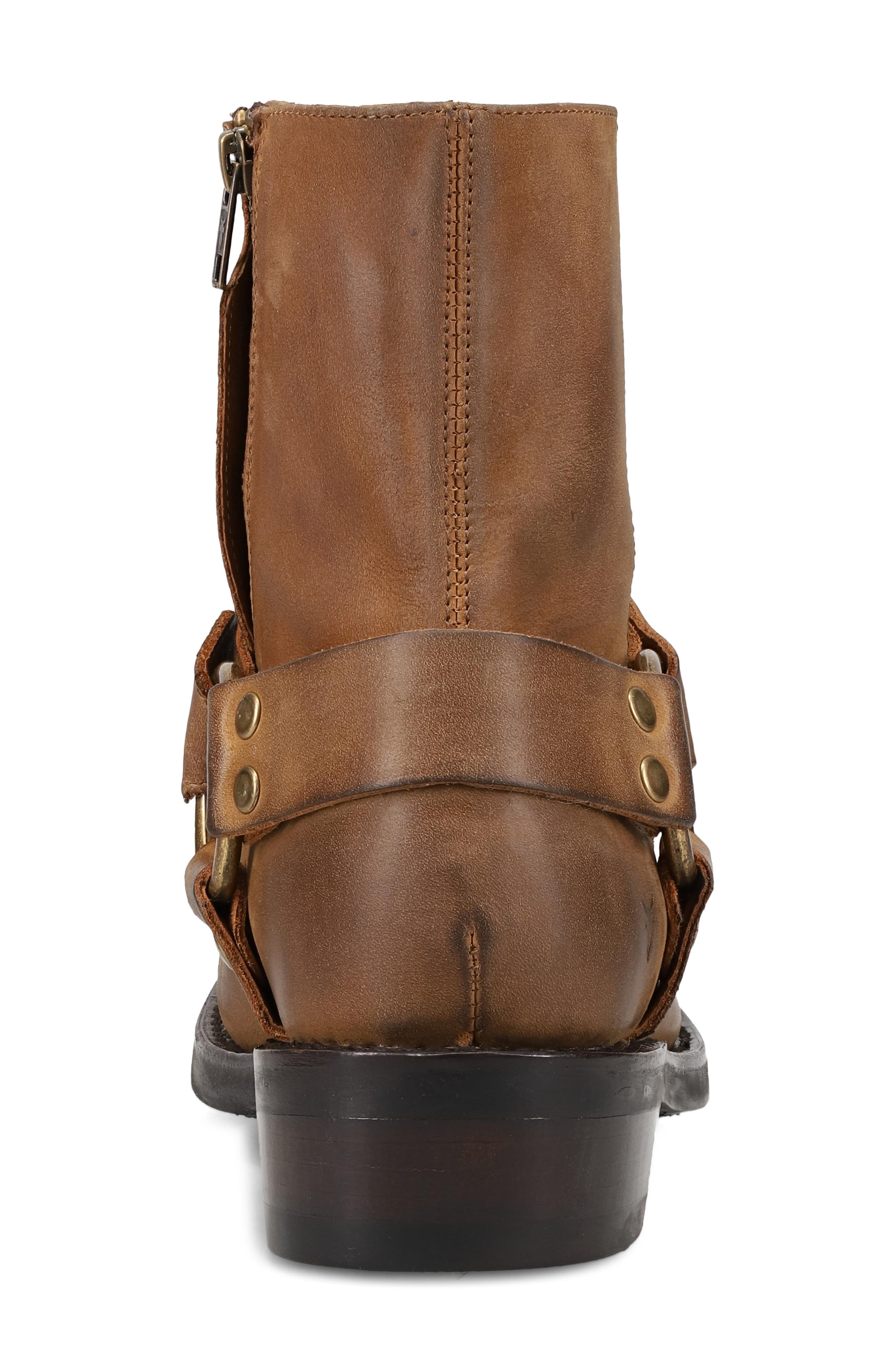 Frye Conway Harness Boot, Alternate, color, Tan
