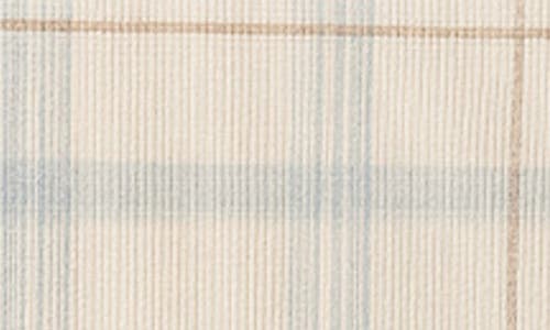Lorena Canals Tartan Throw Blanket In Neutral