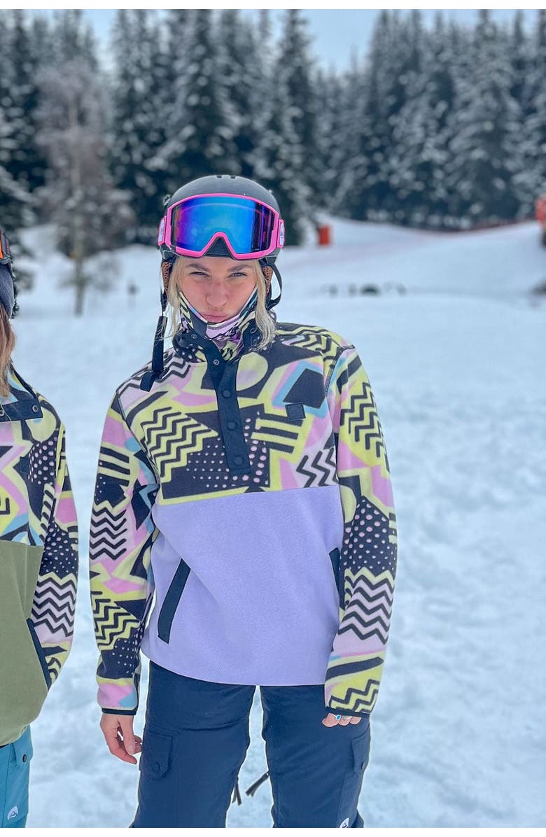 OOSC Saved By The Bell Fleece Purple - Women's, Alternate, color, Purple