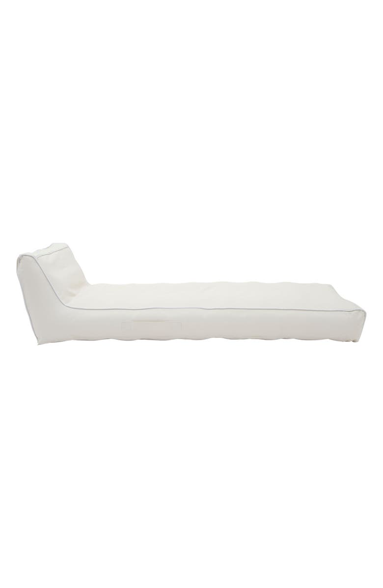Sunnylife Luxe Lounger Casa Cream Inflatable Pool Float, Alternate, color, Cream