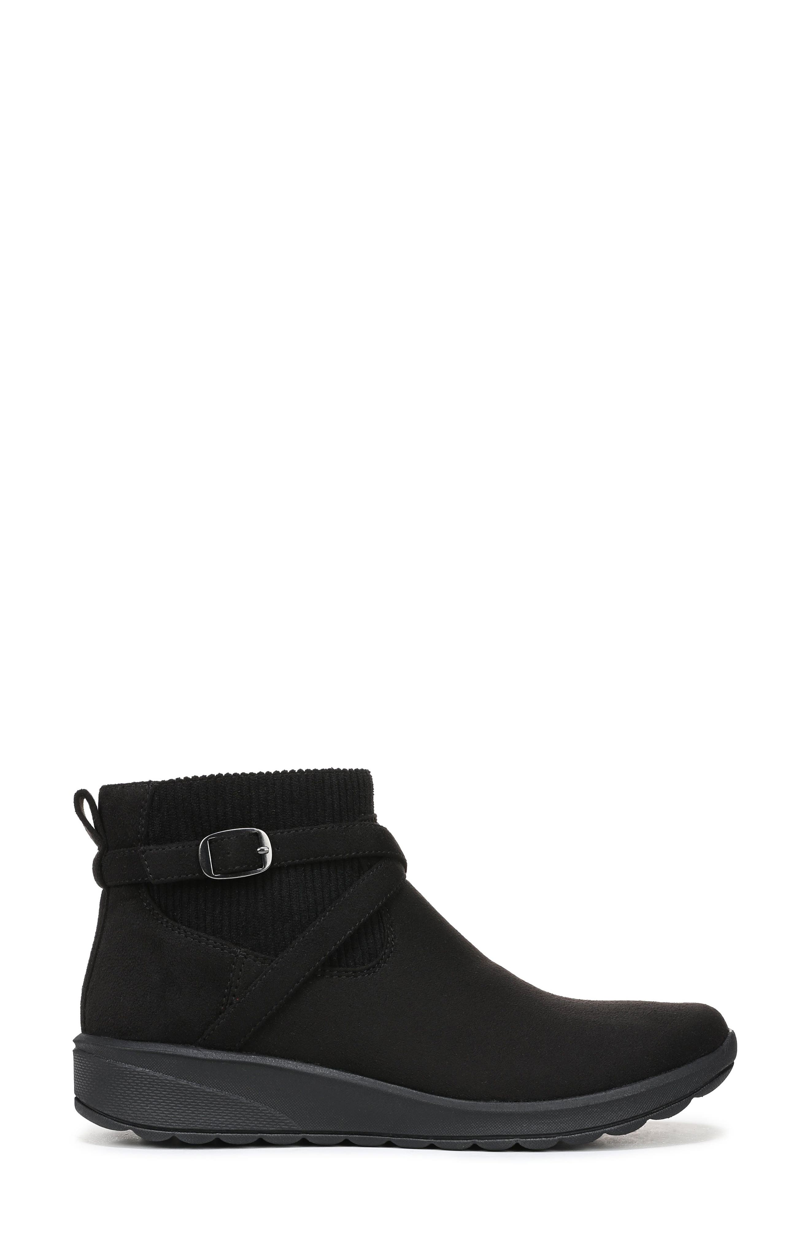 LifeStride Gates Wedge Bootie, Alternate, color, Black