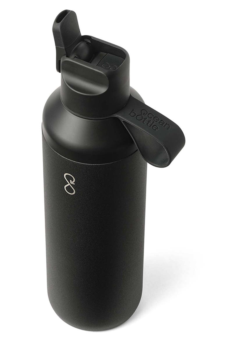 Peak GO 24-Ounce Water Bottle, Alternate, color, OBSIDIAN BLACK