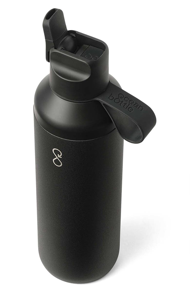 Ocean Bottle Peak GO 24-Ounce Water Bottle, Alternate, color, Obsidian Black