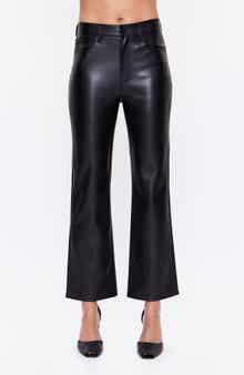 Pistola Ally Faux Leather Bootcut Pants