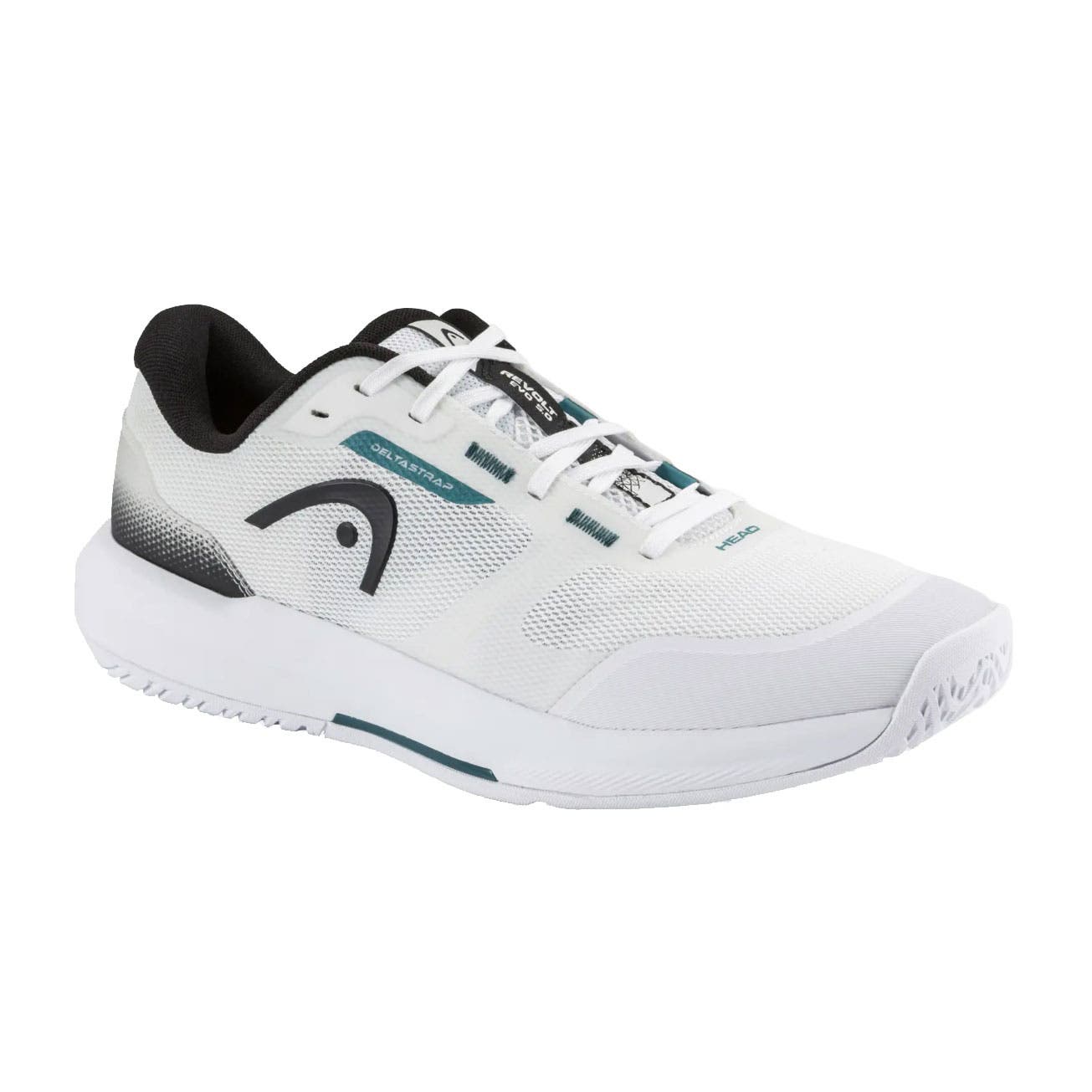 Revolt Evo 5.0 Mens Tennis Shoes, Main, color, White/Black