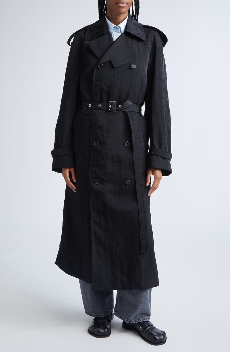 JW Anderson Trench Coat, Main, color, Black