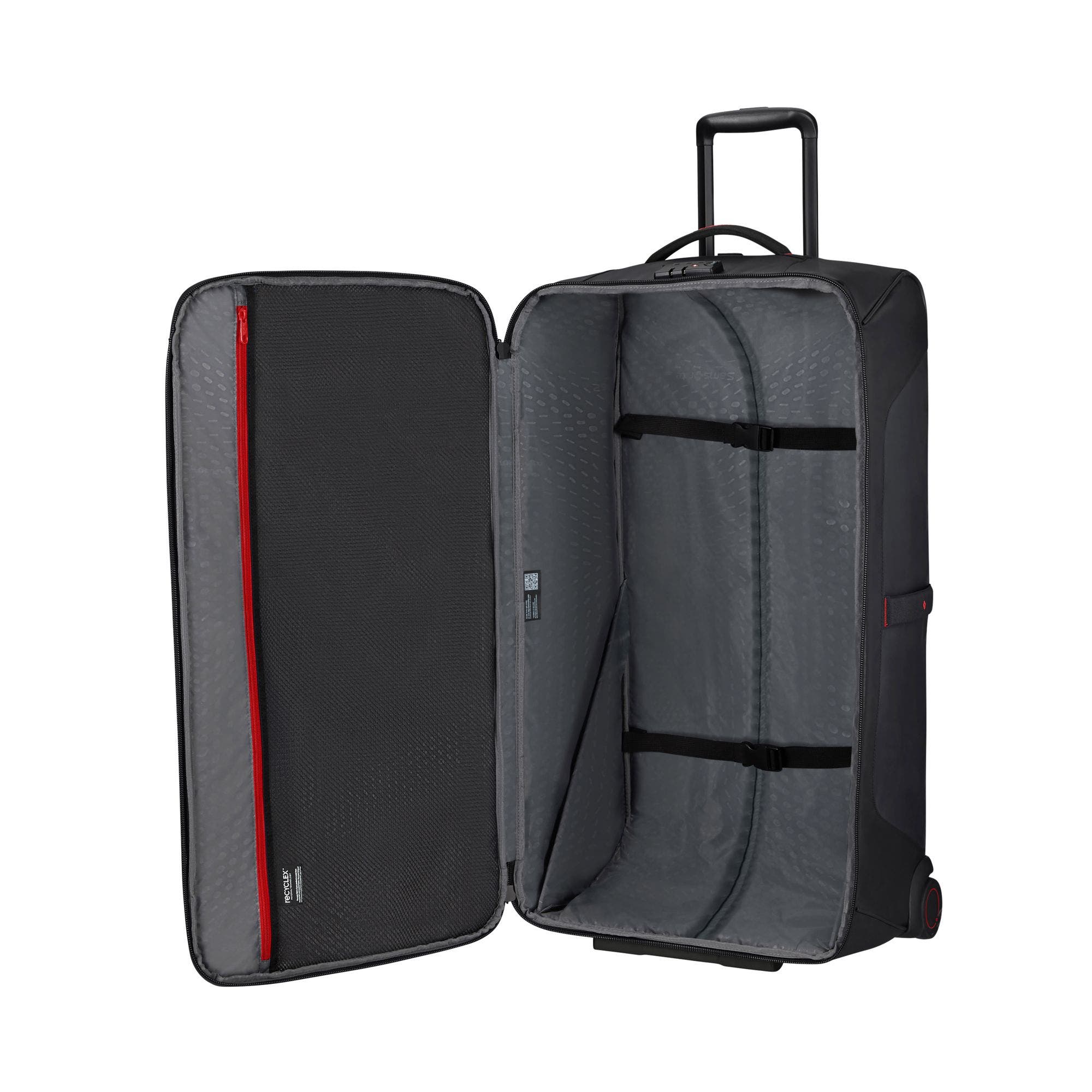 Ecodiver Large Wheeled Duffel 79/29, Alternate, color, Black