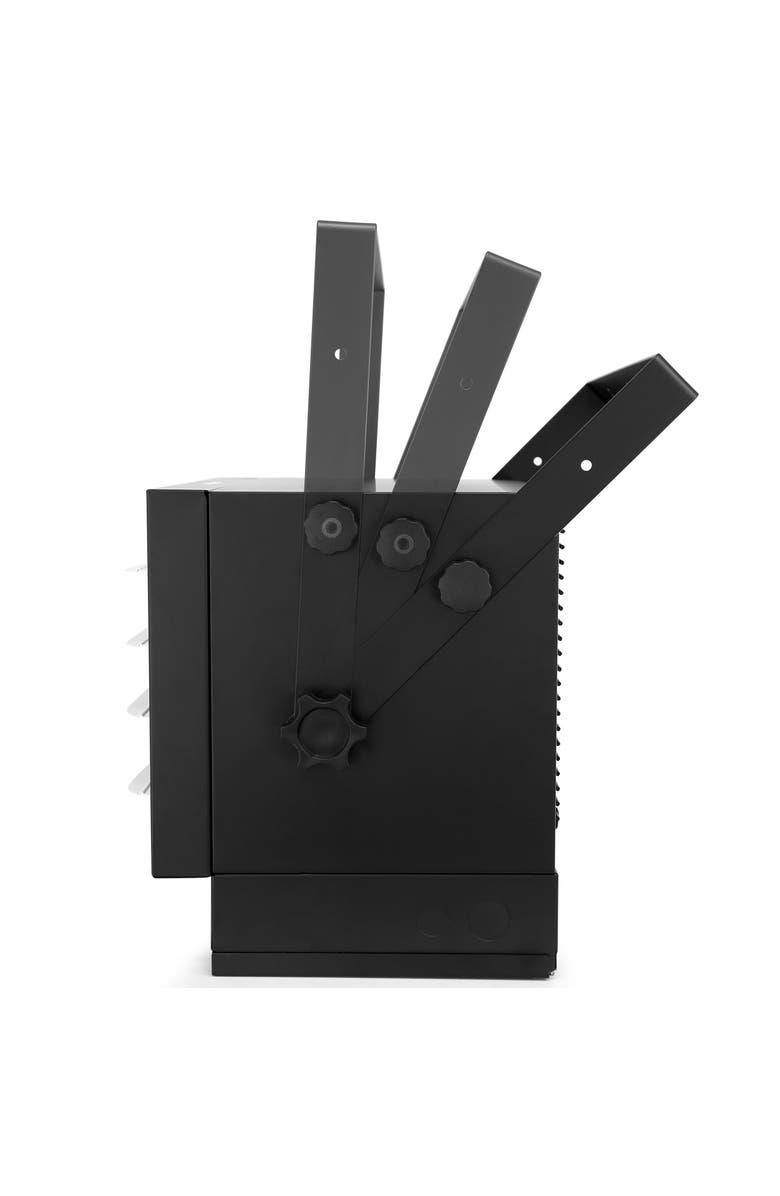 Vie Air 7500W Portable Hard-Wire Installation Garage Heater with Remote and Vertical and Horizontal Air Flow, Alternate, color, Black