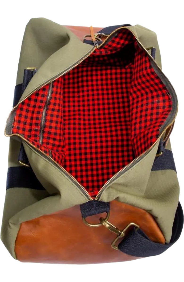 Jubilee Trading Co. The Samburu Duffel Bag, Alternate, color, Olive Green