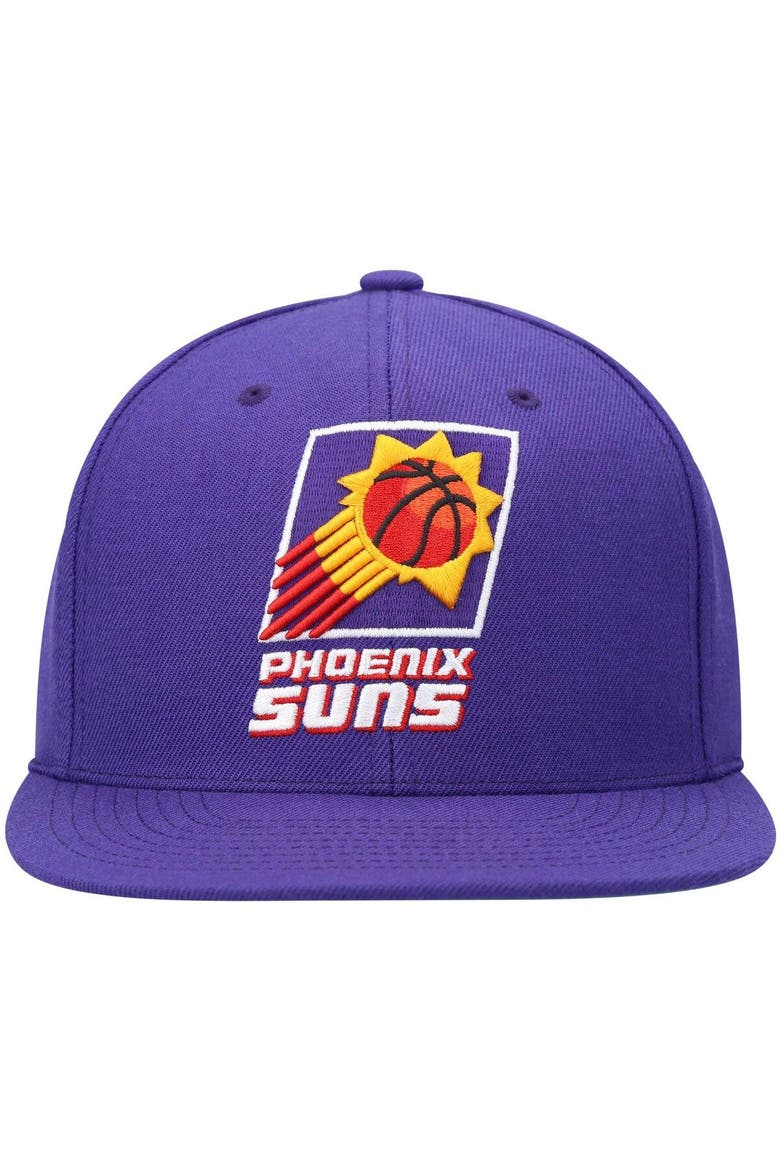 Men's Mitchell & Ness Purple Phoenix Suns Hardwood Classics Team Ground 2.0 Snapback Hat, Alternate, color, Purple