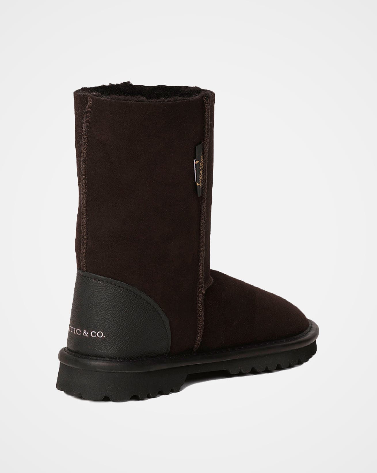 Celtic & Co. Aqualamb Regular Height Boots, Alternate, color, Darkest Brown