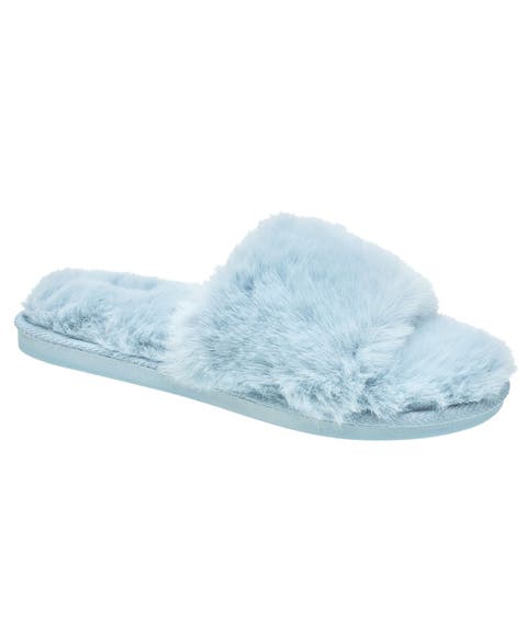 Slide Faux Fur Slipper