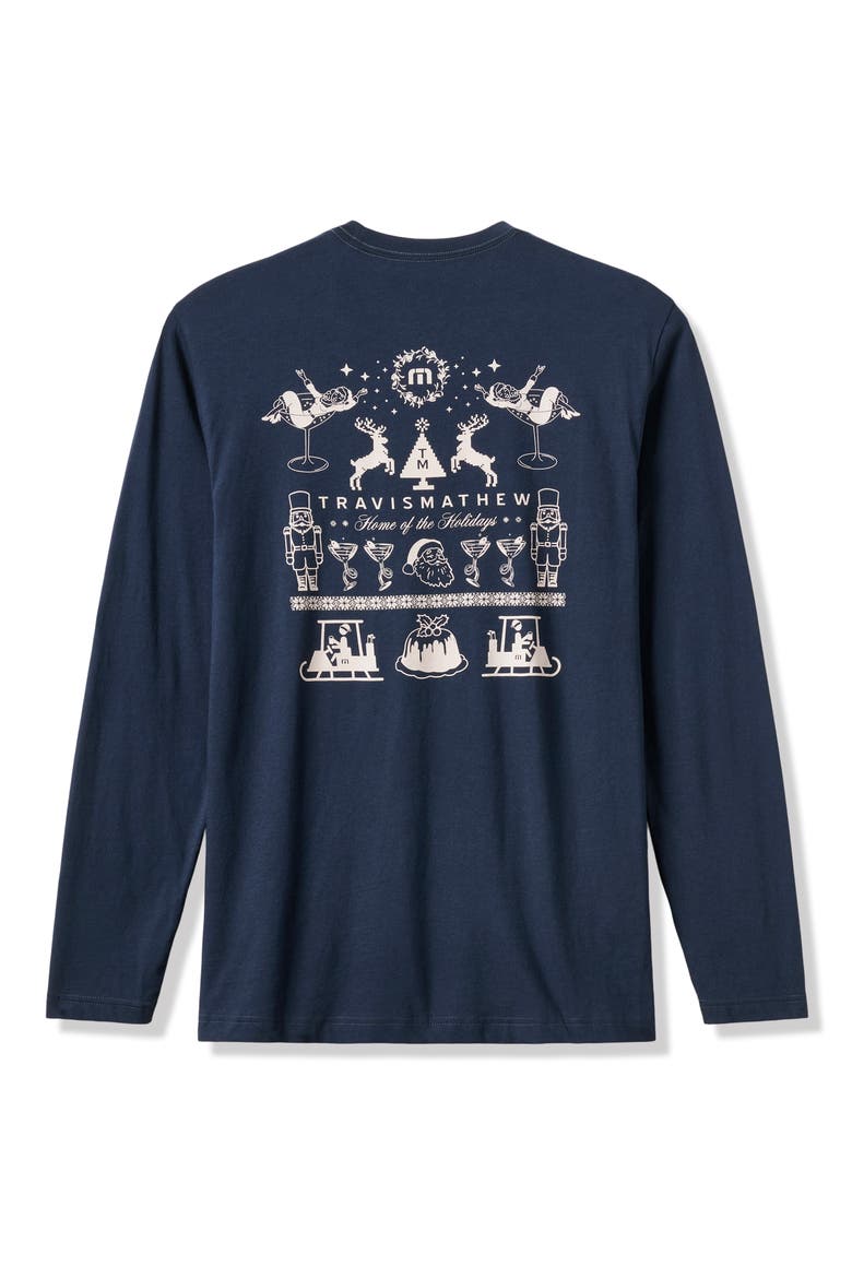 Winter Wonder Graphic Long Sleeve T-Shirt, Alternate, color, TOTAL ECLIPSE