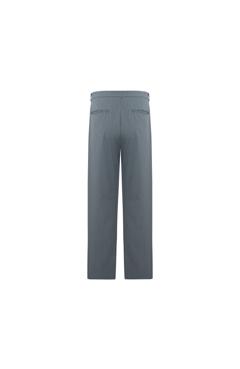 PCFG Cotton Blend Striped Woven Pant With Belt, Alternate, color, Grey