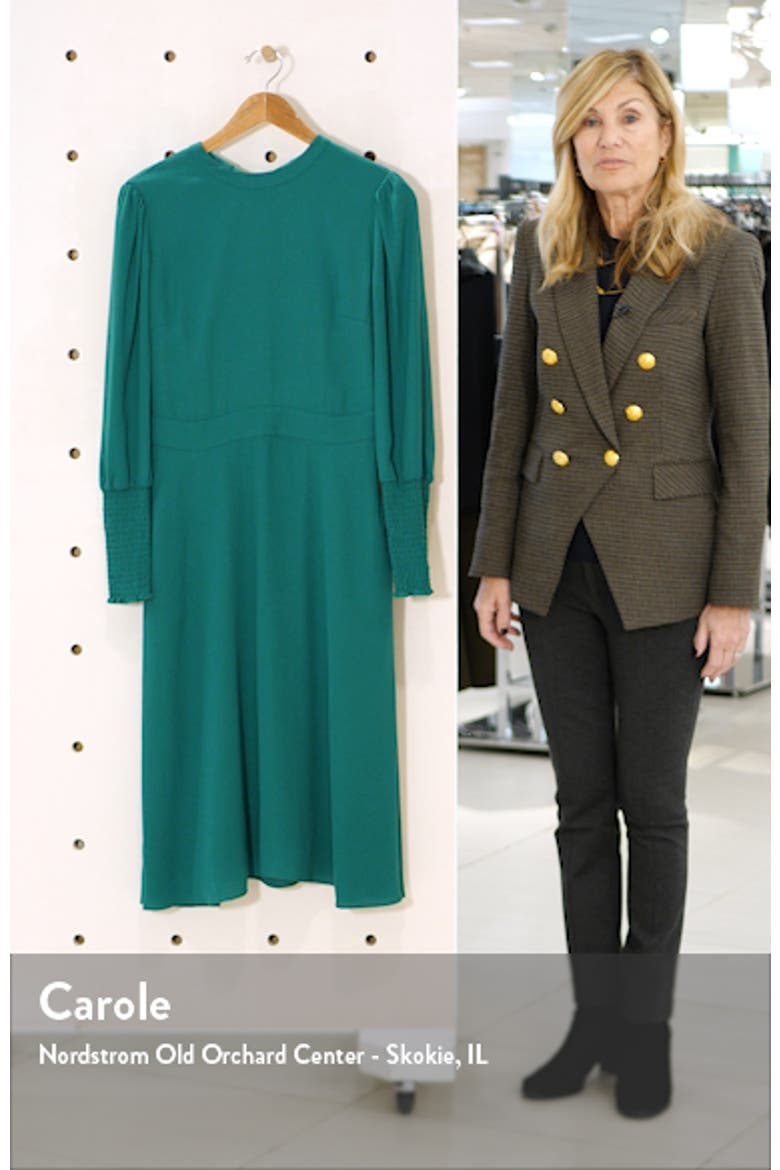 Tie Back Long Sleeve Dress video