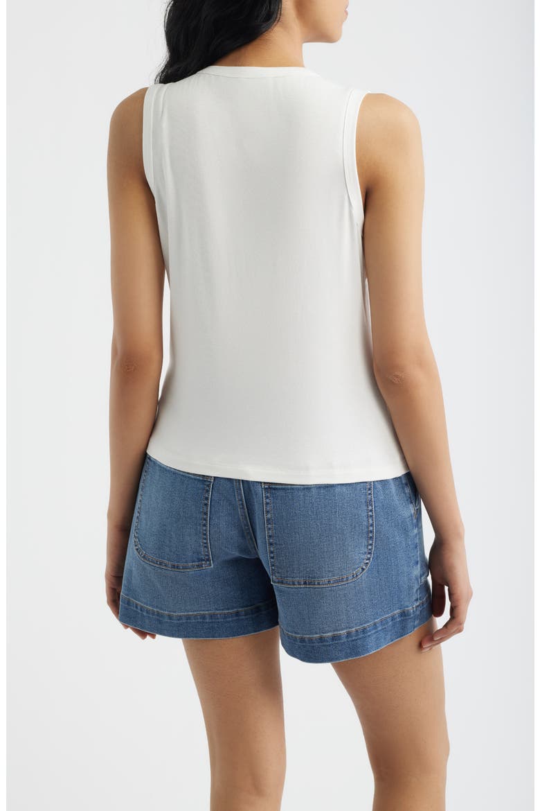 Layered Look Tank, Alternate, color, WHITE