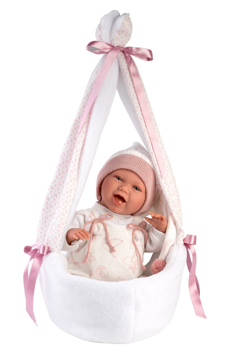 Llorens Natalia 16.5-Inch Articulated Baby Doll, Alternate, color, 