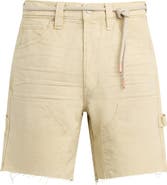Hudson Jeans Cutoff Cotton Twill Carpenter Shorts