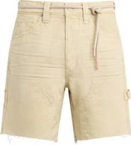 Hudson Jeans Cutoff Cotton Twill Carpenter Shorts