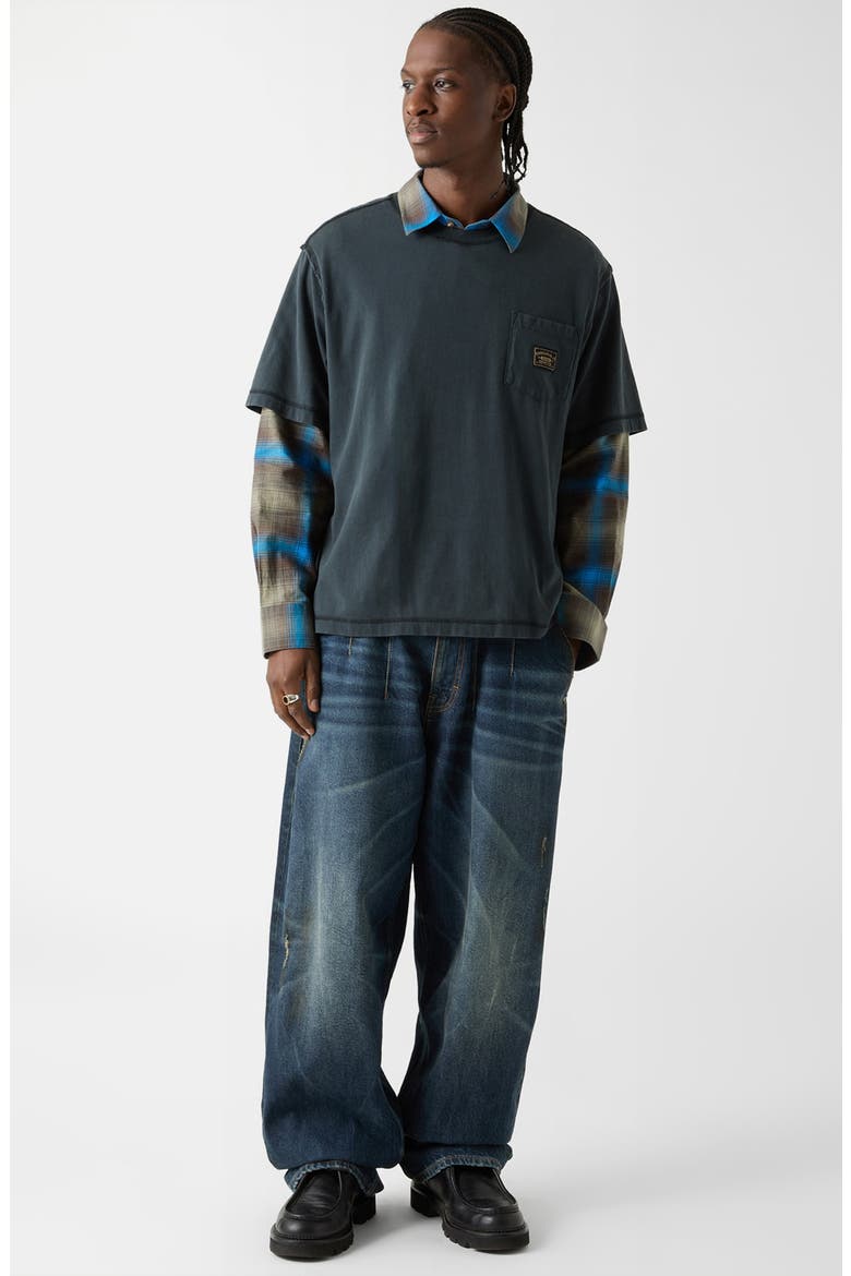 Go Oversize Boxy Cotton T-Shirt, Alternate, color, JET