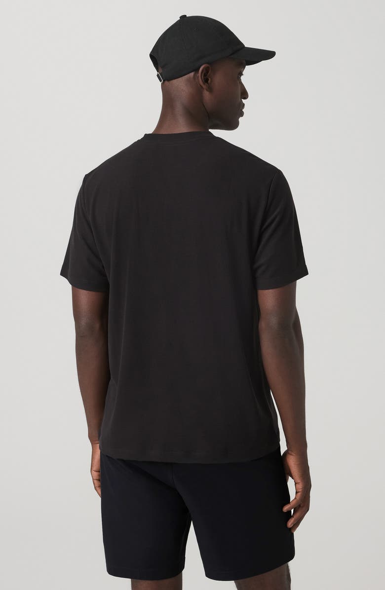 Vuori Micro Waffle Pocket T-Shirt, Alternate, color, Black