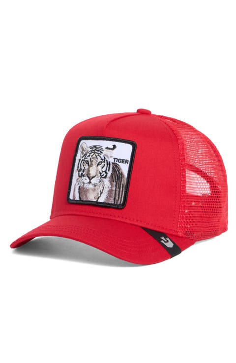 Tiger Patch Trucker Hat