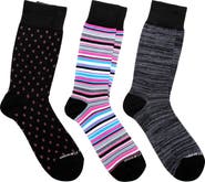 UNSIMPLY STITCHED Assorted 3-Pack of Crew Socks