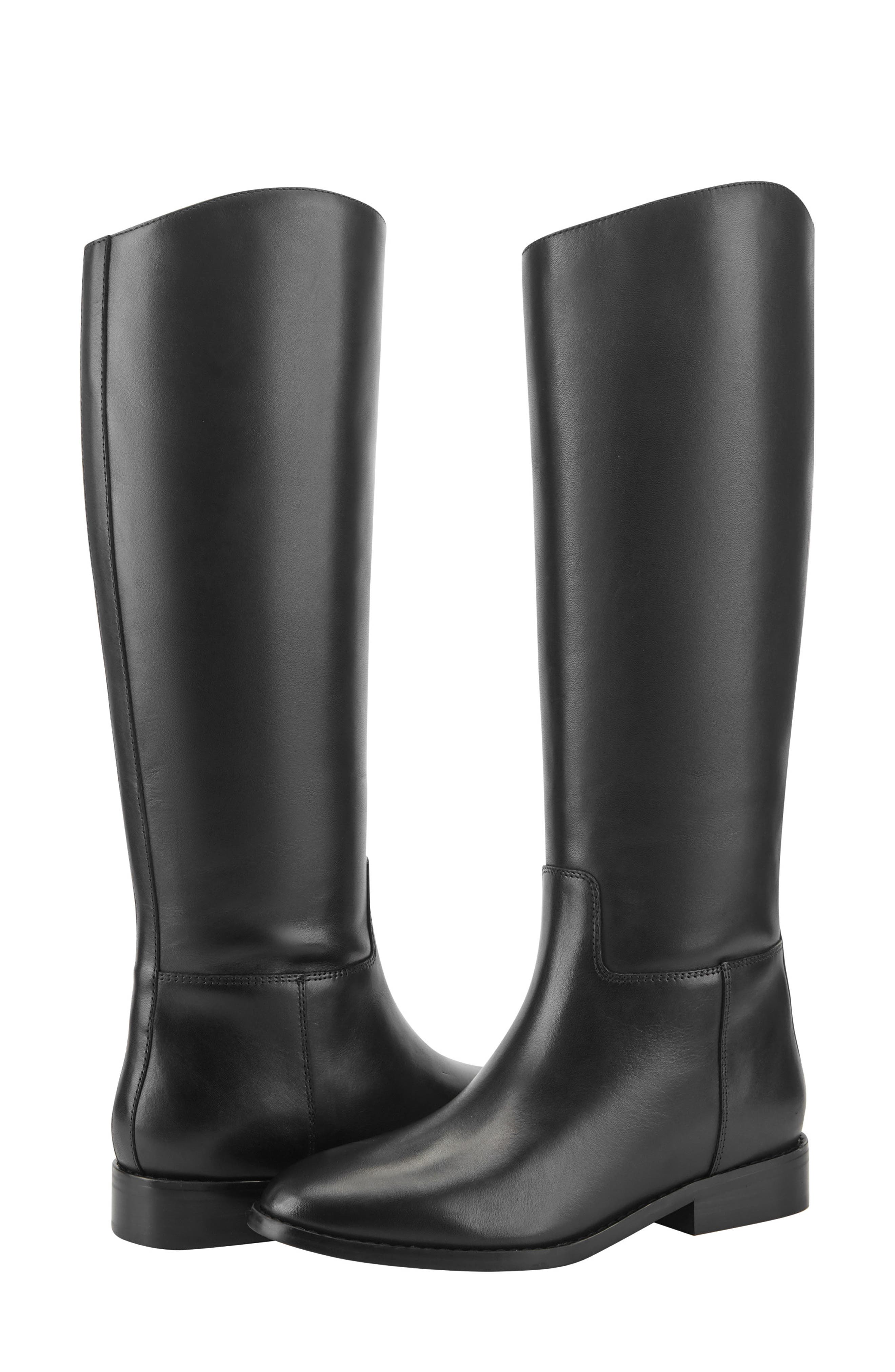 Florina Knee High Boot, Alternate, color, BLACK